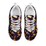 Magic Wizard Pattern Print White Sneakers