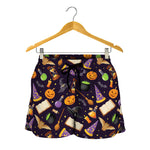 Magic Wizard Pattern Print Women's Shorts