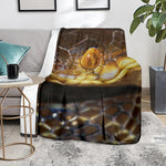 Malagasy Cat Eyed Snake Print Blanket