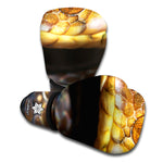 Malagasy Cat Eyed Snake Print Boxing Gloves