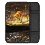 Malagasy Cat Eyed Snake Print Car Center Console Cover