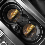 Malagasy Cat Eyed Snake Print Car Coasters