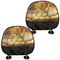 Malagasy Cat Eyed Snake Print Car Headrest Covers