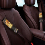 Malagasy Cat Eyed Snake Print Car Seat Belt Covers