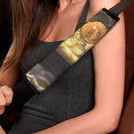 Malagasy Cat Eyed Snake Print Car Seat Belt Covers