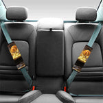 Malagasy Cat Eyed Snake Print Car Seat Belt Covers