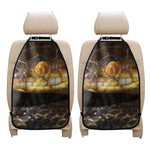 Malagasy Cat Eyed Snake Print Car Seat Organizers