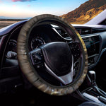 Malagasy Cat Eyed Snake Print Car Steering Wheel Cover