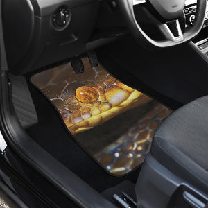 Malagasy Cat Eyed Snake Print Front Car Floor Mats