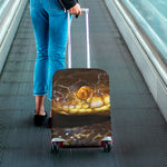 Malagasy Cat Eyed Snake Print Luggage Cover