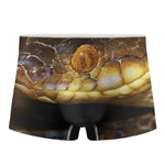 Malagasy Cat Eyed Snake Print Men's Boxer Briefs