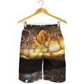 Malagasy Cat Eyed Snake Print Men's Shorts