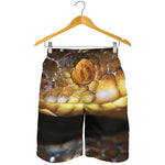 Malagasy Cat Eyed Snake Print Men's Shorts