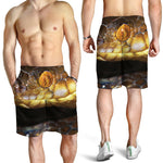 Malagasy Cat Eyed Snake Print Men's Shorts