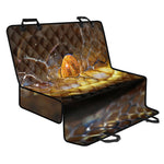 Malagasy Cat Eyed Snake Print Pet Car Back Seat Cover