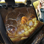Malagasy Cat Eyed Snake Print Pet Car Back Seat Cover