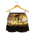 Malagasy Cat Eyed Snake Print Women's Shorts
