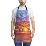 Maldives Sunset Print Apron