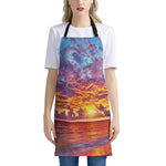 Maldives Sunset Print Apron