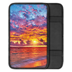 Maldives Sunset Print Car Center Console Cover
