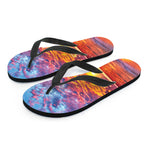 Maldives Sunset Print Flip Flops