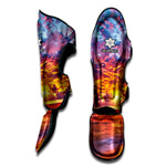 Maldives Sunset Print Muay Thai Shin Guard