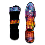 Maldives Sunset Print Muay Thai Shin Guard
