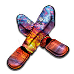 Maldives Sunset Print Muay Thai Shin Guard