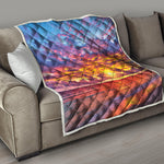 Maldives Sunset Print Quilt