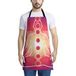 Mandala Chakras Aura Print Apron
