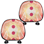 Mandala Chakras Aura Print Car Headrest Covers