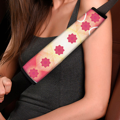 Mandala Chakras Aura Print Car Seat Belt Covers