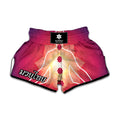Mandala Chakras Aura Print Muay Thai Boxing Shorts