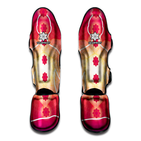 Mandala Chakras Aura Print Muay Thai Shin Guard