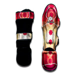 Mandala Chakras Aura Print Muay Thai Shin Guard