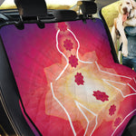 Mandala Chakras Aura Print Pet Car Back Seat Cover