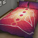 Mandala Chakras Aura Print Quilt Bed Set
