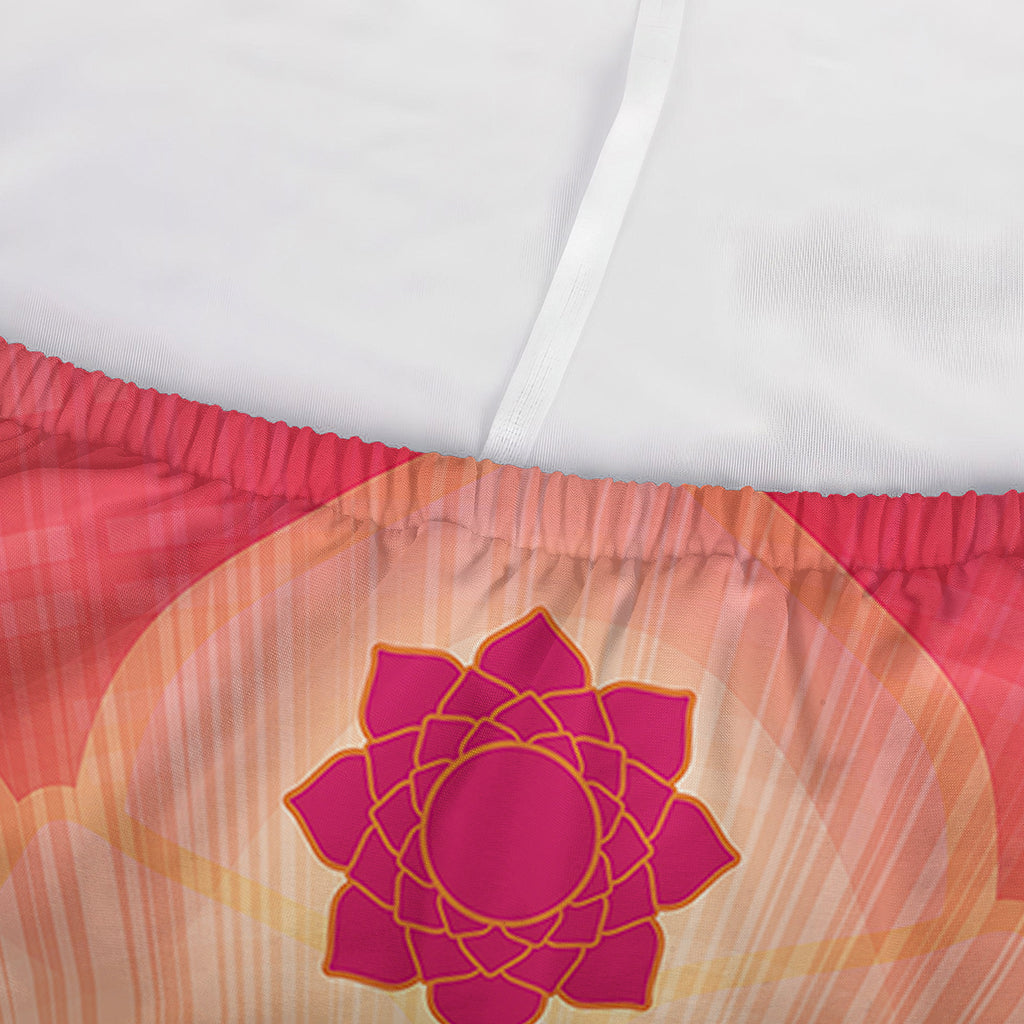 Mandala Chakras Aura Print Sofa Cover