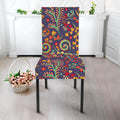 Mandala Floral Bohemian Pattern Print Dining Chair Slipcover