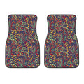 Mandala Floral Bohemian Pattern Print Front Car Floor Mats