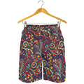 Mandala Floral Bohemian Pattern Print Men's Shorts