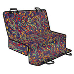 Mandala Floral Bohemian Pattern Print Pet Car Back Seat Cover