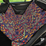 Mandala Floral Bohemian Pattern Print Pet Car Back Seat Cover