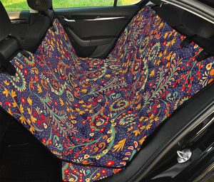 Mandala Floral Bohemian Pattern Print Pet Car Back Seat Cover