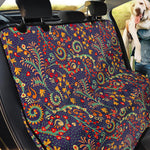 Mandala Floral Bohemian Pattern Print Pet Car Back Seat Cover