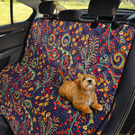 Mandala Floral Bohemian Pattern Print Pet Car Back Seat Cover