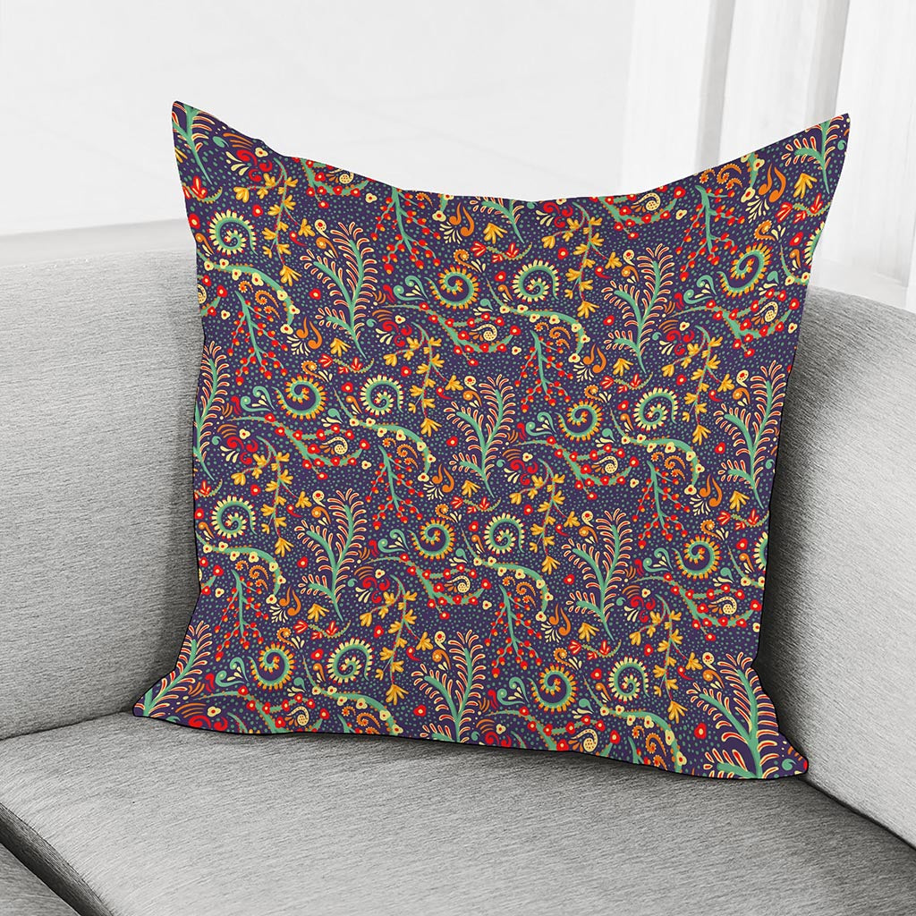 Mandala Floral Bohemian Pattern Print Pillow Cover