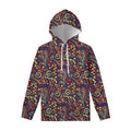 Mandala Floral Bohemian Pattern Print Pullover Hoodie