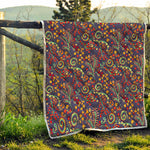 Mandala Floral Bohemian Pattern Print Quilt