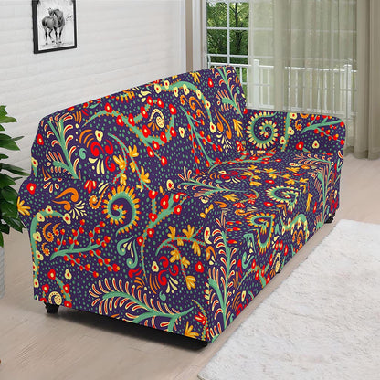 Mandala Floral Bohemian Pattern Print Sofa Cover
